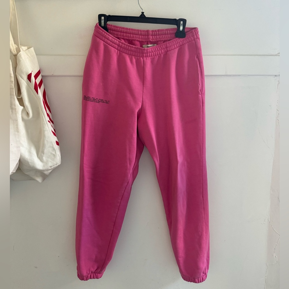 Pangaia pink sweats in size small!